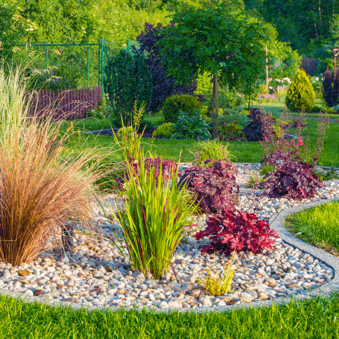 jardin paysager - aménagement extérieur